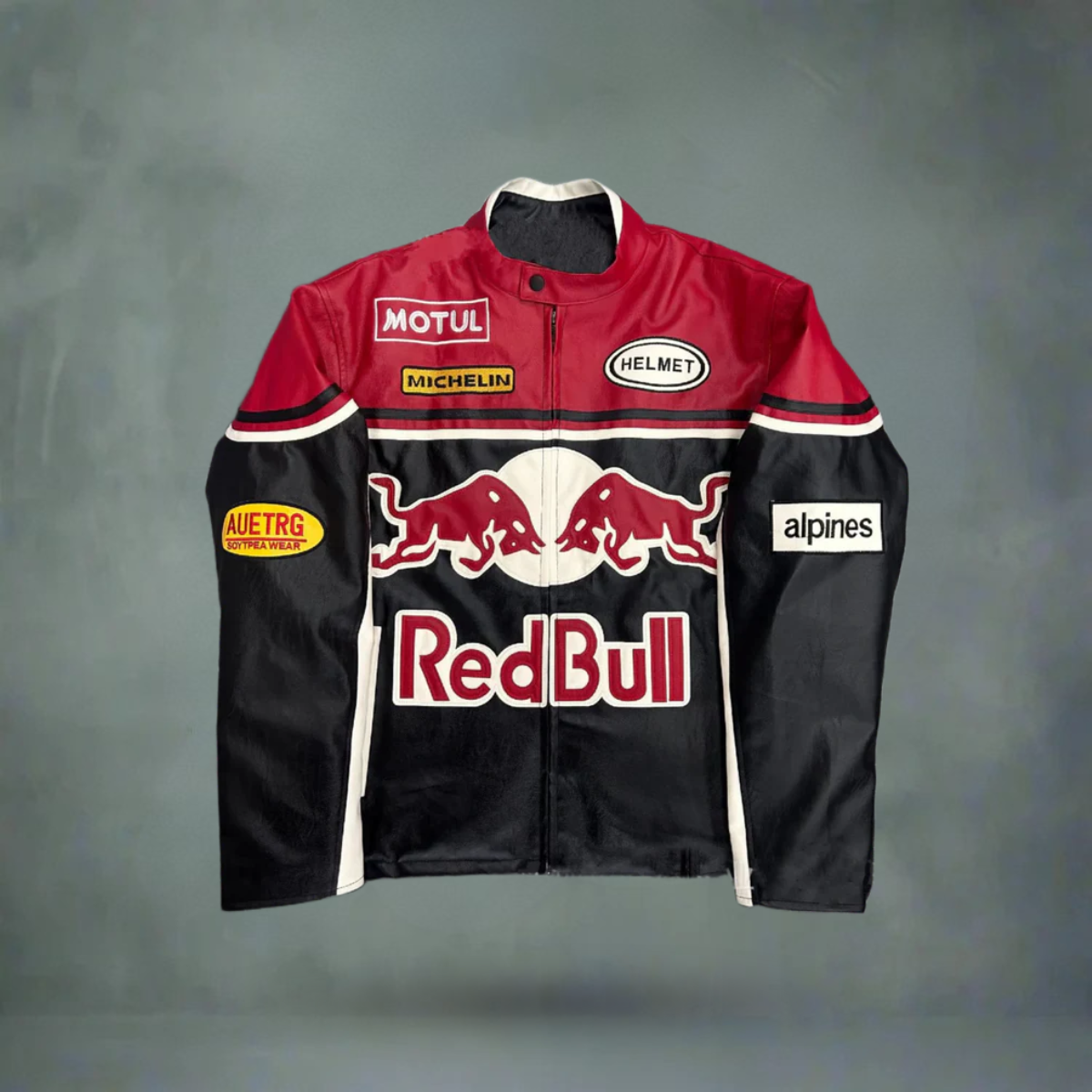 Red Bull F1 Leather Jacket
