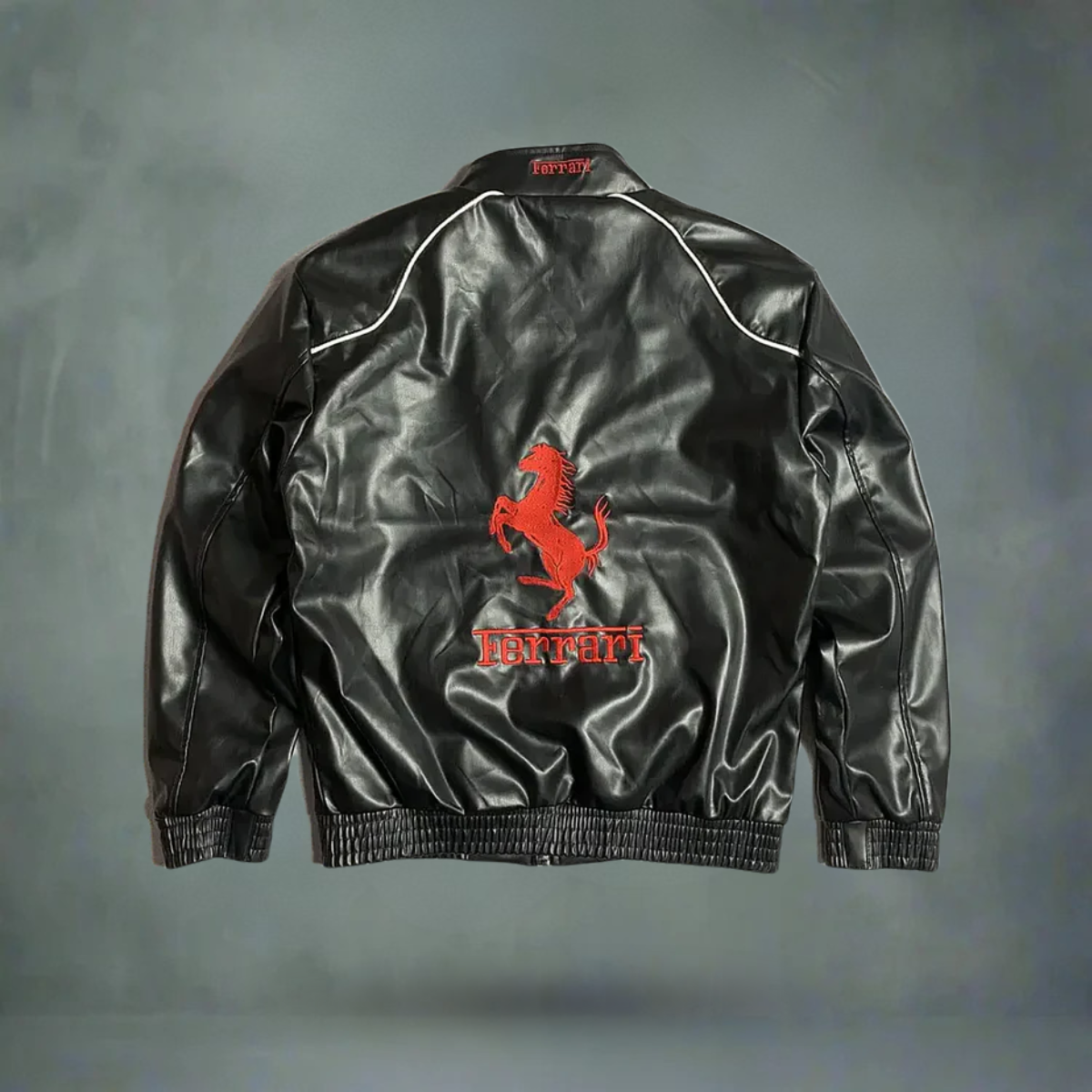 Ferrari F1 Leather Jacket