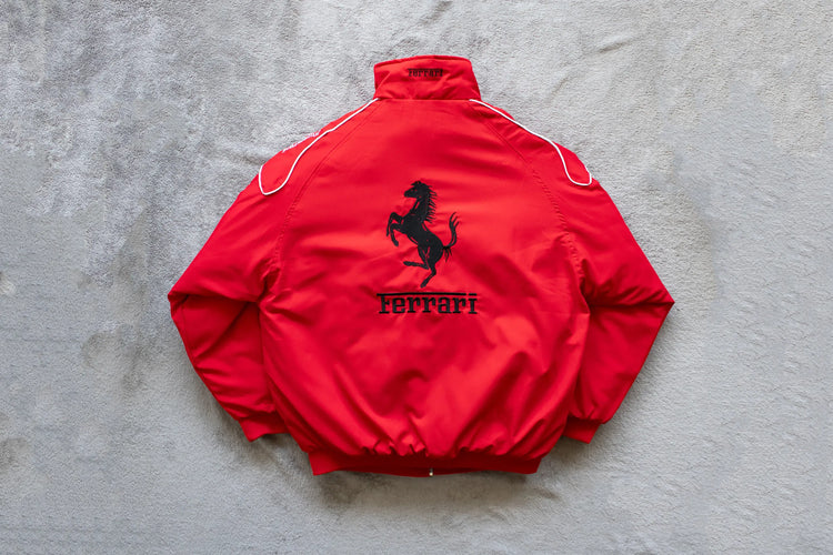 Red Ferrari Racing Jacket – F1 Style